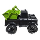Caminhão De Brinquedo Grande Carrinho Construção Linha Pépi Cabe Tudo Preto