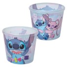 POTE PIPOCA 2,1L DECORADO STITCH 16,9X14,4X15,2CM UN. PLASUTIL