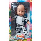 Boneca Puppie Friends com Corpo de Pano e Roupinha, Com Diversas Estampas