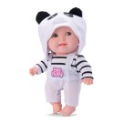 Boneca Bee Baby Bichinhos Panda, Ursinho e Ovelinha