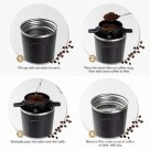 Coador de Café Inox Monodose Top Rio