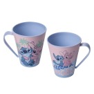 Caneca Stitch 360ml Plasútil – Produto Oficial Disney, Plástico Resistente e Livre de BPA