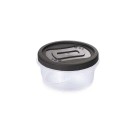Pote Plástico Redondo Plasútil 900ml Tampa Clic Vedação