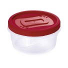 Pote Plástico Redondo Plasútil 900ml Tampa Clic Vedação