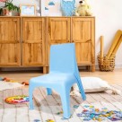 Cadeirinha Plastica Azul Kids
