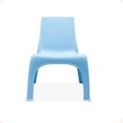 Cadeirinha Plastica Azul Kids