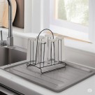Suporte para Copos Azzo Preto 6 Lugares