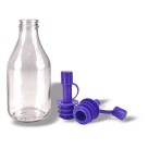 Galheteiro de Vidro Pequeno 220ml para Azeite, Vinagre e Molhos