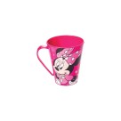 Caneca Minnie 360ml Plasútil – Produto Oficial Disney, Plástico Resistente e Livre de BPA