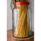 Pote de Vidro Transparente 3L com Tampa Plastica