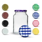 Pote para Conserva 500ml Vidro Transparente com Tampa de Metal