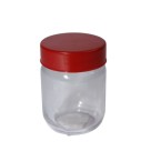 Pote de Vidro Tansparente 270ml com Tampa Hermética Color