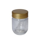 Pote de Vidro Clean 120ml para Condimentos com Tampa