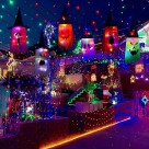 Chapéu Fantasma de Plástico para Fantasia Halloween Adulto e Infantil