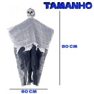 Caveira Mini Enfeite 58x60cm Decoração Halloween
