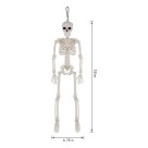 Conjunto 2 Caveiras Decorativas Halloween