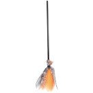 Vassoura de Bruxa Halloween 85cm Fantasia 