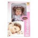 Boneca Mariana Loira – Brinquedo Infantil 61cm com Cheirinho de Bebê