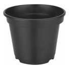 Vaso de Plantio P20 Preto Plástico Resistente para Jardins, Hortas e Paisagismo
