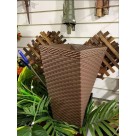 Vaso Twister Rattan 4,5L Coffee Design Moderno e Resistência para Plantas