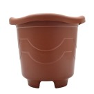 Vaso de Planta Redondo Telha Nº2 Médio 4,7L Plástico Resistente
