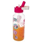 GARRAFA FUN 600ML TP AUTOMATICA MINNIE ROSA 7,1X20,7CM UN. PLASUTIL