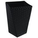 “Vaso Twister Rattan Médio 20 L Preto