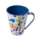 Caneca Mickey e Amigos Plasútil 360ml – Produto Oficial Disney, Plástico Resistente e Livre de BPA