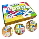 Super Ludo Pais & Filhos – Jogo de Tabuleiro Clássico para 2 a 4 Jogadores