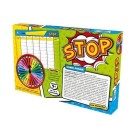 Jogo Stop Pais & Filhos – Diversão Educativa com Roleta e Cartelas