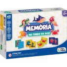 Jogo da Memória Fundo do Mar Pais & Filhos 40 Peças Educativo