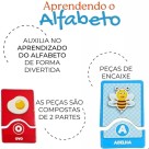 Jogo Pedagógico Aprendendo o Alfabeto com 26 Pecas