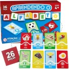 Jogo Pedagógico Aprendendo o Alfabeto com 26 Pecas