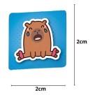 Jogo da Memória Capivara Pais & Filhos 40 Peças – Brinquedo Educativo Infantil, Desenvolvimento Cognitivo e Diversão em Família