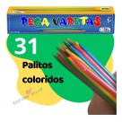 Jogo Pega Varetas Pais & Filhos – Brinquedo Educativo Clássico Infantil