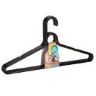 Cabide Resistente Preto Kit 3 Unidades – Organização Prática e Durável