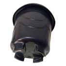 Vaso Redondo M Preto 4,7L Injeplastec – Jardim e Decoração