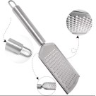 Ralador Inox 24,5cm com Cabo Ergonômico – Ralador Profissional para Queijo, Legumes e Chocolate