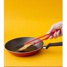 Pegador de Alimentos em Silicone 29cm – Utensílio Cozinha Resistente ao Calor Antiaderente