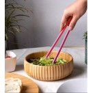 Pegador de Alimentos em Silicone 29cm – Utensílio Cozinha Resistente ao Calor Antiaderente