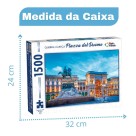 Quebra-Cabeça Piazza Del Duomo 1500 Peças Pais & Filhos – Puzzle Adulto Desafiador, Educativo e Decorativo Inspirado na Itália