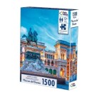 Quebra-Cabeça Piazza Del Duomo 1500 Peças Pais & Filhos – Puzzle Adulto Desafiador, Educativo e Decorativo Inspirado na Itália