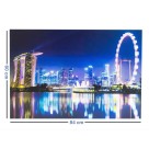 uebra-Cabeça Singapura 1500 Peças Pais & Filhos – Puzzle Adulto Educativo, Desafiador e Decorativo