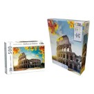 Quebra-Cabeça Coliseu no Outono 500 Peças Pais & Filhos – Puzzle Adulto Educativo, Cultural e Decorativo Inspirado em Roma