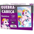 Quebra-Cabeça Rainbow Unicórnio 150 Peças Pais & Filhos