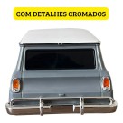 Carrinho Veraneio Diverplas Miniatura Clássica Colecionável Infantil 26 cm