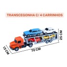 Caminhao Transcegonha com Carrinhos de Plastico 71cm