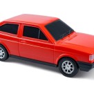 Carrinho CLX Diverplas – Miniatura Plástica de Gol Quadrado 26 cm com Caixa