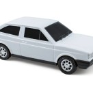 Carrinho CLX Diverplas – Miniatura Plástica de Gol Quadrado 26 cm com Caixa