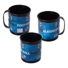 Caneca Grêmio Infantil Plasútil 300ml – Original, Leve e Divertida, Ideal para Crianças